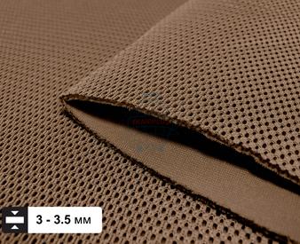Сетка трехслойная Air Mesh цвет №489 Coyote Brown (Койот браун) 630 гр/м.п.