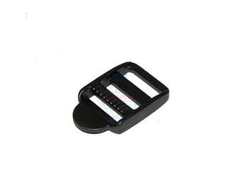 Пряжка трехщелевая 20 мм цвет №322 черная
